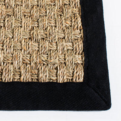 Delapena Natural Fiber Seagrass Rug