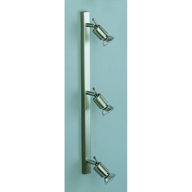 Sedalia 3 - Light Wall Spotlight, Brushed matt nickel