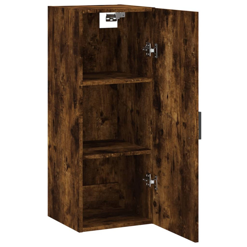Mandisa Bathroom Cabinet, Smoked Oak