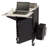 40'' H x 21'' W 1 AV Cart with Wheels
