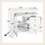 Meuble-lavabo autoportant 36 po avec éclairage à capteur, lavabo en verre à motifs et rangement Farmhouse-1902868378