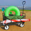 Chariot de plage pliable