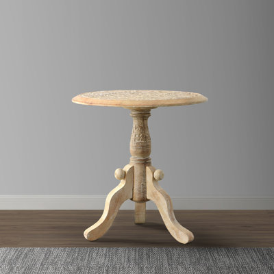 Hudock Solid Wood End Table