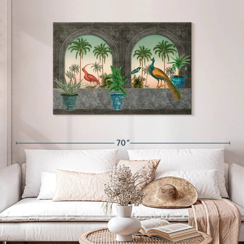 Brampt Palace Of The Sultan, 30" H x 45" W