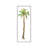 Washed Palm I by Carol Robinson - Floater Frame Panoramic Painting on Canvas-581137906-581137907