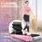 Smallest Walking Pad With 5% Incline, 2 In 1 Under Desk Treadmill For Home Office, 2.5 HP Mini Compact Walking Treadmill