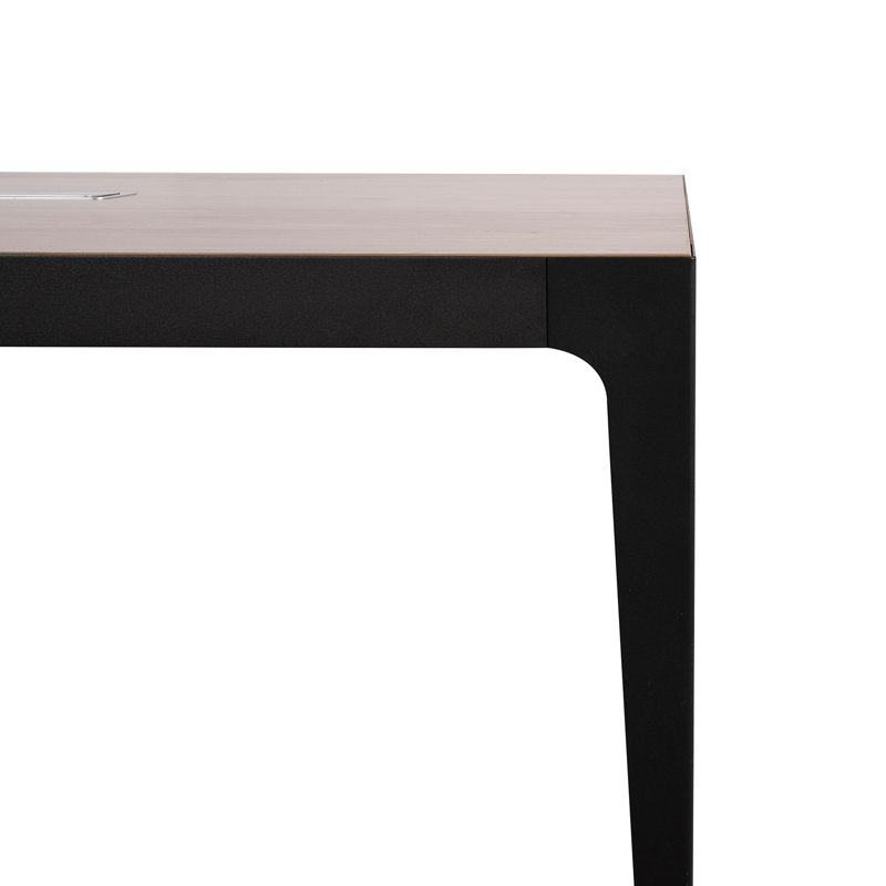 Audriel 94.48'' Rectangle Conference Table, Light Elm
