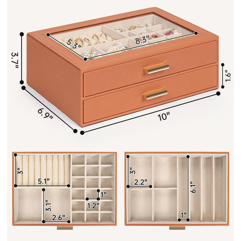 Jewellery Box +, Orange