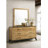 Commode 6 tiroirs avec miroir Fernandeo