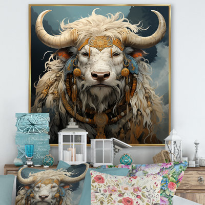 Silhouette baroque yak