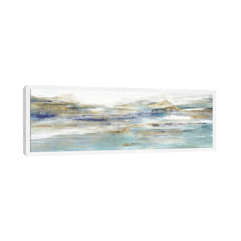 Upon A Clear III by Isabelle Z - Panoramic Print on Canvas, 121.92 cm H x 40.64 cm W, White Framed