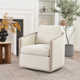 Ibis Performance Fabric Upholstered Swivel Barrel Chair