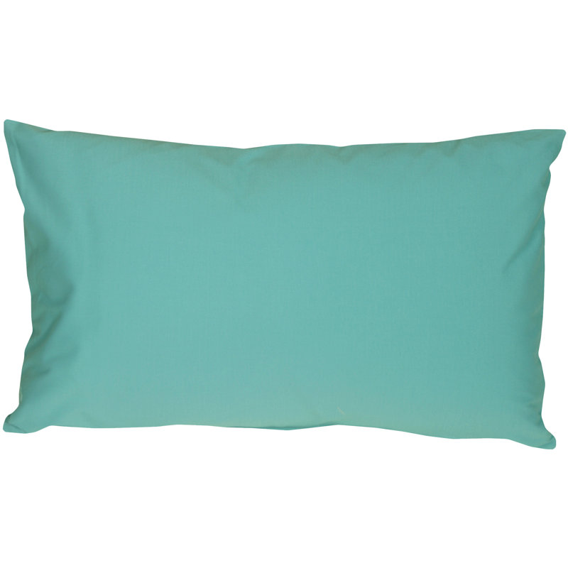 Coussin décoratif lombaire Caravan, H 12 po x l 19 po x P 6 po, Turquoise