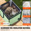 Abri pour chat surélevé et chauffé pour chat avec coussin chauffant vert (s)