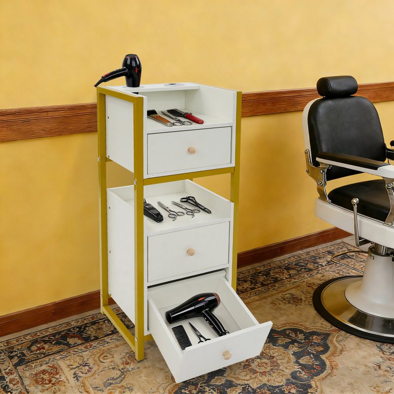 Storage Cabinet, Hairdresser's Tool Cabinet, Salon Tool Storage Cabinet