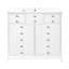 Ensemble de meuble-lavabo 36 po avec lavabo en céramique, armoire de rangement en bois massif, ensemble de meuble-lavabo autoportant avec 2 tiroirs et portes à fermeture douce-1244414848