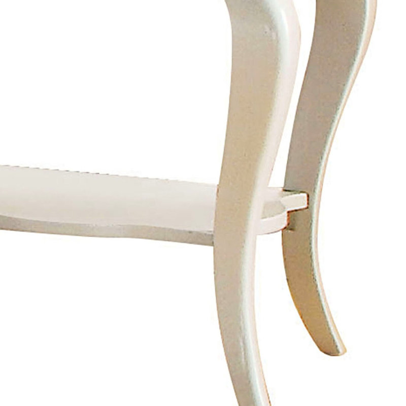 Table de chevet blanche Pearl