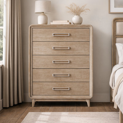 Solara 40"W 5-Drawer Retreat Chest 