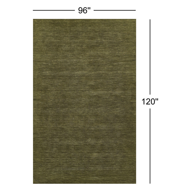 Althena Wool Area Rug, Rectangle 8' x 10'