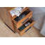 Turbeville 40cm W Iron Bedside Table