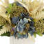 Fern and Hydrangea Arranged in Ceramic Pot