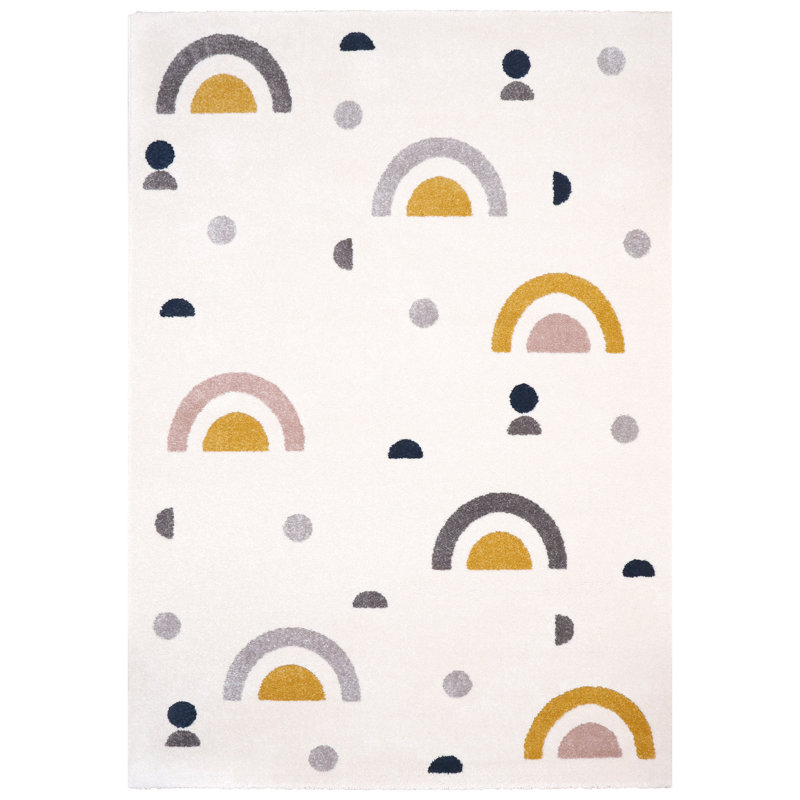 North Reading Geometric 135cm X 190cm Area Rug