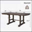 Table de salle à manger 60-78 pouces à rallonge en bois avec rallonge amovible pour des sièges polyvalents et un décor élégant-292939930