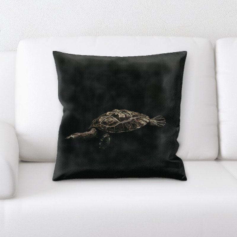 Microsuede Reversible Throw Pillow