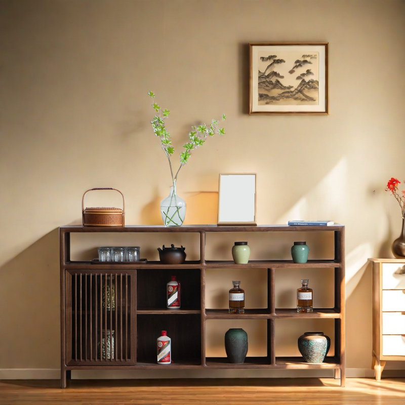 New Chinese Tea Set Sideboard