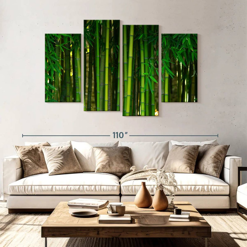 Alvord Real Bamboo, 54" H x 84" W