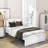 Masonlee Twin Platform Bed with Headboard and Slats-1126043713
