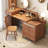 Makeup Vanity with Light mirror,4 drawers,Power Outlet
