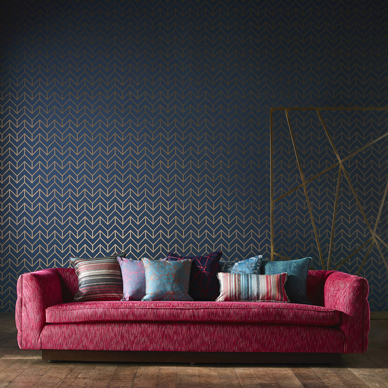 1005m x 52cm Wallpaper Roll, Graphite