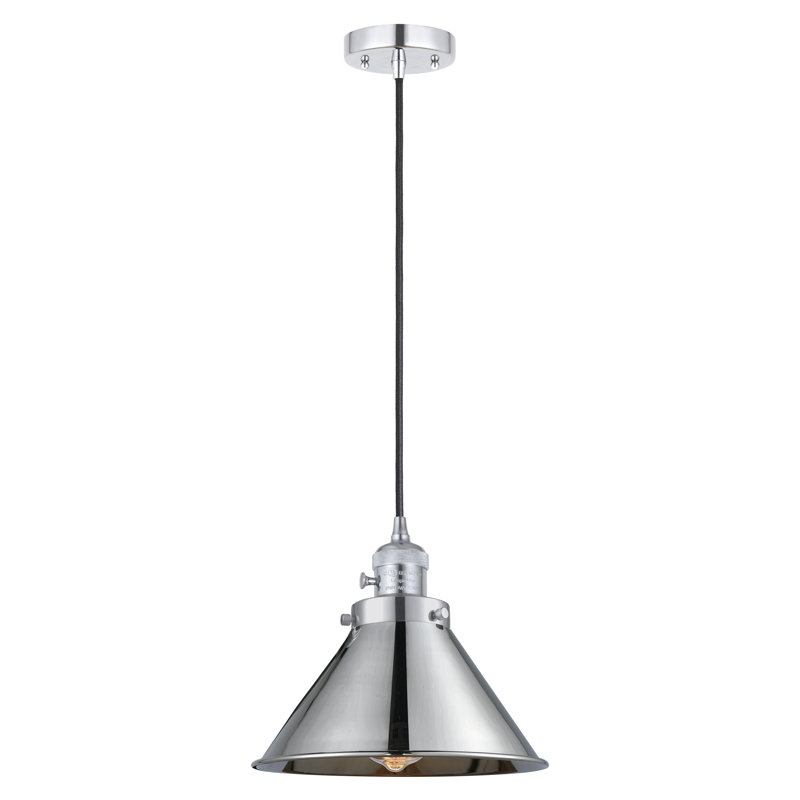 Franklin Restoration - Donner - Mini luminaire suspendu à cordon de 10 po - Interrupteur marche / arrêt - Ampoule DEL