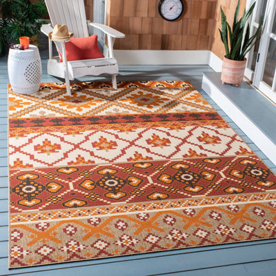 Tapis intérieur / extérieur Northpoint Veranda Southwestern
