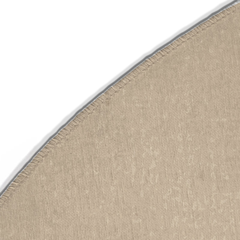 Chiseled Pathways Indoor And Outdoor Area Rug, Round 5'