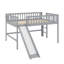 Lit mezzanine bas avec échelle et toboggan-1523790972