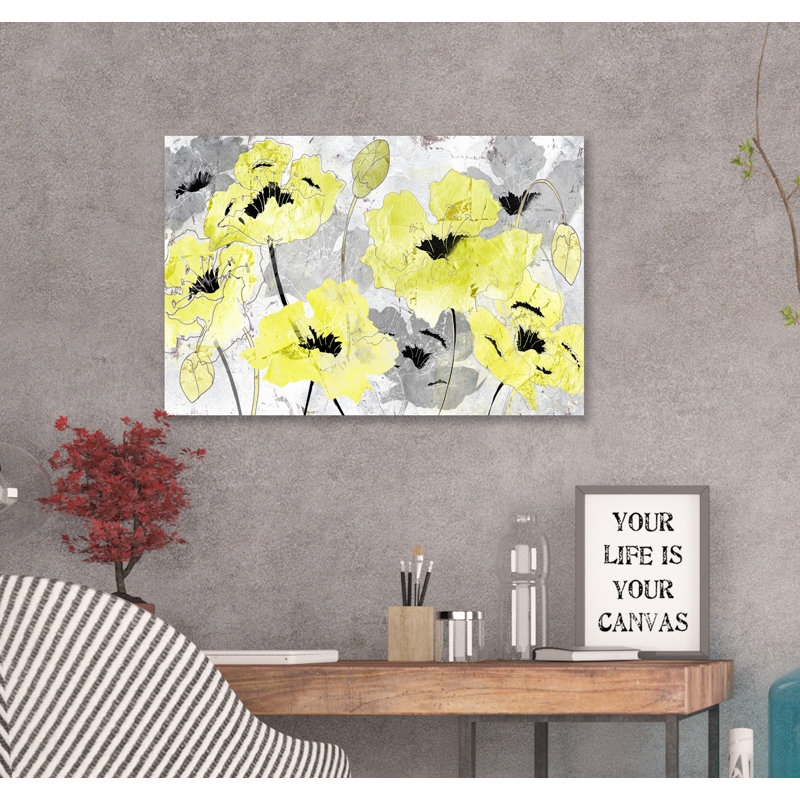 " Poppies " by Tre Sorelle Studios, 10" H x 15" W