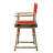 18" Folding Director Chair-19623328-19623320