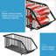 Can Organizer Of 4 Pack,Stackable Can Organizer For Pantry, Soda Storage, Soup Soda Can Dispenser, Can Storage Rack For Pet Food Cans