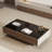 Glass Top Single Coffee Table-98424901-121975368