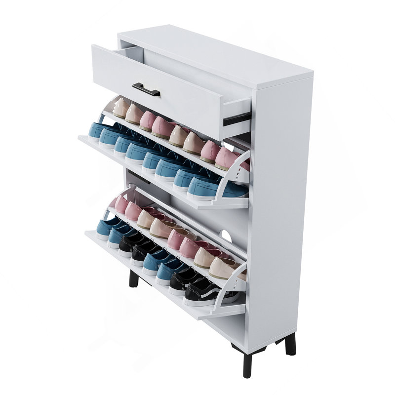 Shoe Cabinet, White