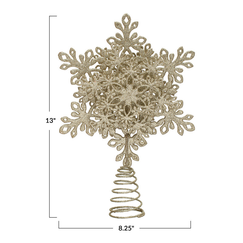 Jadlyn The Holiday Aisle® No Pattern Tree Topper