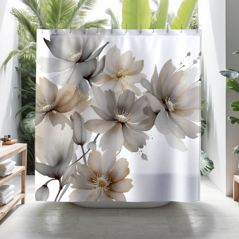 Petal Shower Curtain