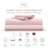 Classic Cool & Crisp 100% Cotton Percale 4-Piece Sheet Set-71013774-71013772