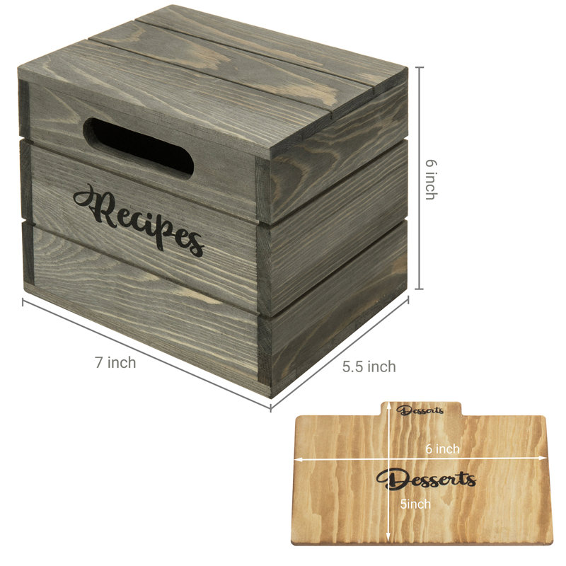 Handmade Wooden Memory Box