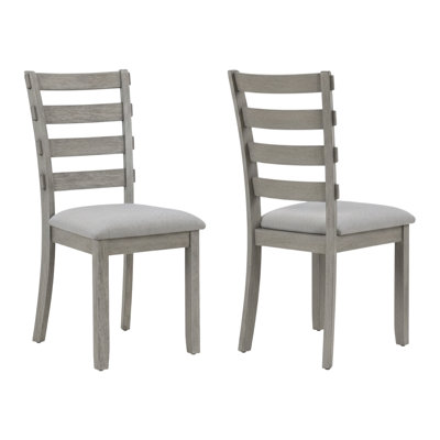 Ensemble de 2 chaises d'appoint Cushra
