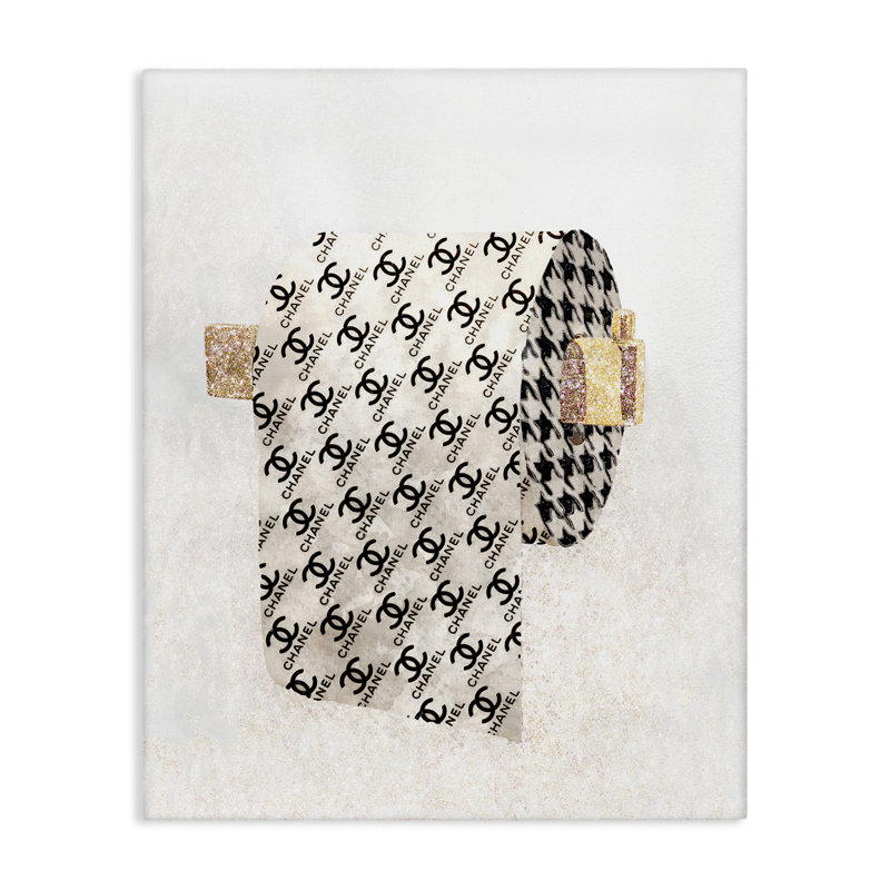 Art mural sur toile tendue Fashion Glam par Ziwei Li, H 20 po x l 16 po