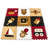 Sorbus Interlocking Kid's Puzzle Set 0.5" Thick Nap Mat, 9 Interlocking Tile Pieces