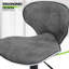 Chaises de bar pivotantes en cuir PU Moorebank-1166375728